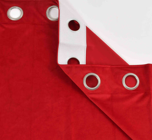 Hamilton Curtain by Florida - Curtains for Living Room Bedroom Balcony Made with Plain Holand Velvet and Solid Colors